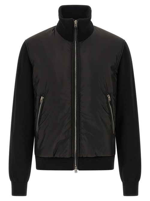 Merino Wool Bomber Jacket