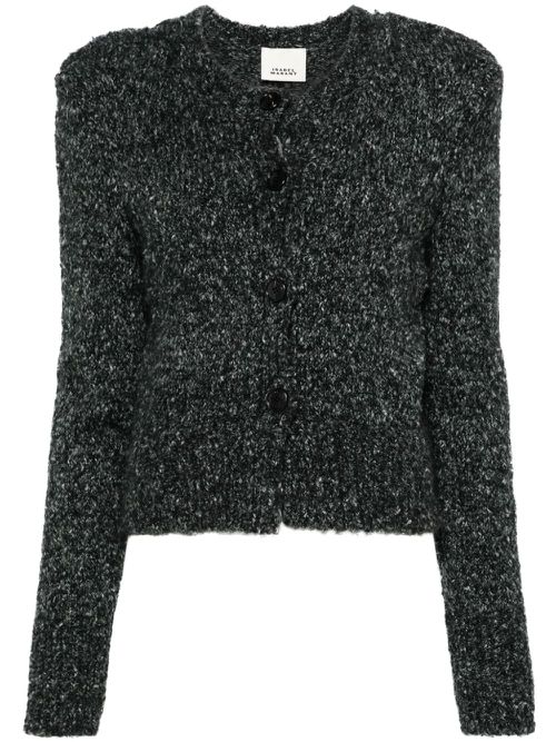 Kathlen cropped cardigan - Grey