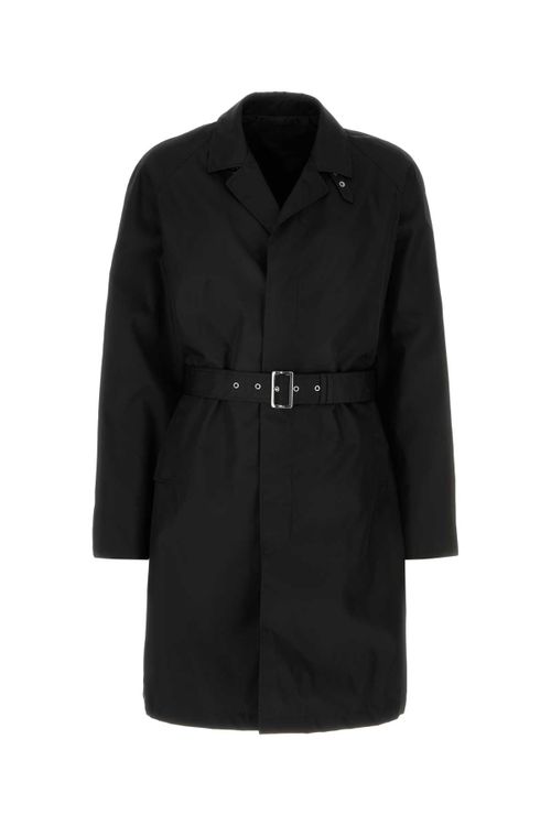 Re-Nylon Trench Coat — Black