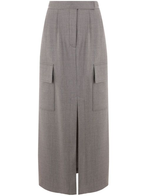 Chioggia midi skirt - Grey