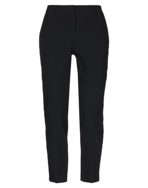 Woman Pants Black Size 4 Polyester, Viscose, Cotton, Elastane
