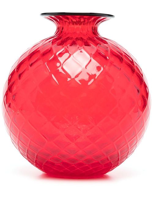 Monofiore glass vase - Red