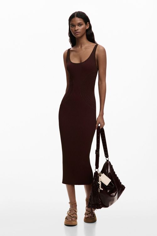 Plain strappy dre