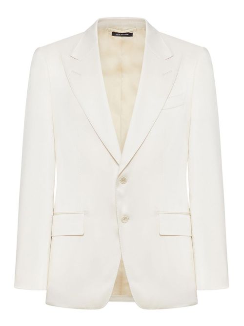 Shelton Blazer In Silk Gabardine