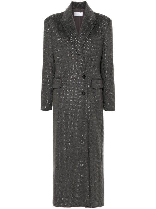 Sequinned coat - Grey
