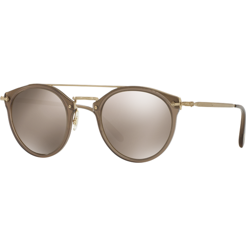 Oliver Peoples Uniseks Oliver Peoples OV5349S REMICK 14736G Zonnebrillen Acetaat Grijs Bruin Pantos Spiege