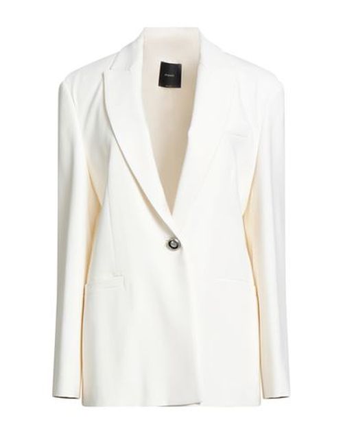 Woman Blazer Ivory Size 8 Viscose, Elastane