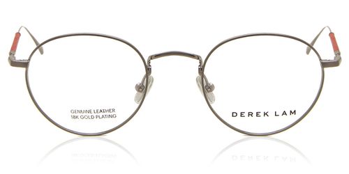 Derek Lam DL285 LGNRD Men's Eyeglasses Gunmetal Size 47 - Blue Light Block Available