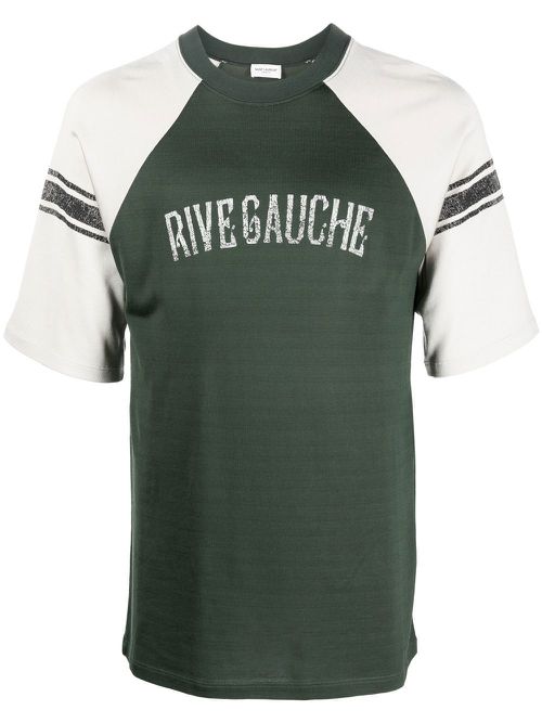 Rive Gauche Raglan T-shirt - Green