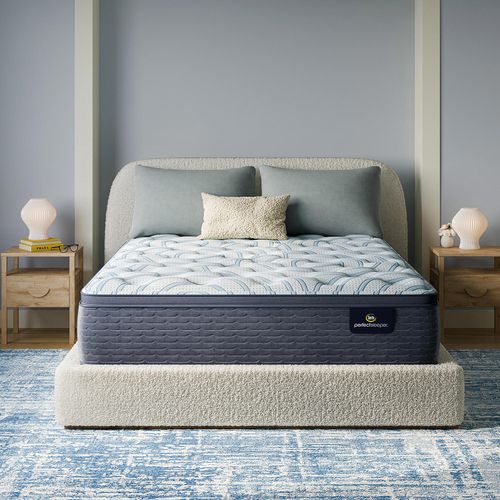 Perfect Sleeper Delfino Nights Firm Pillow Top Mattress King Set:- Full