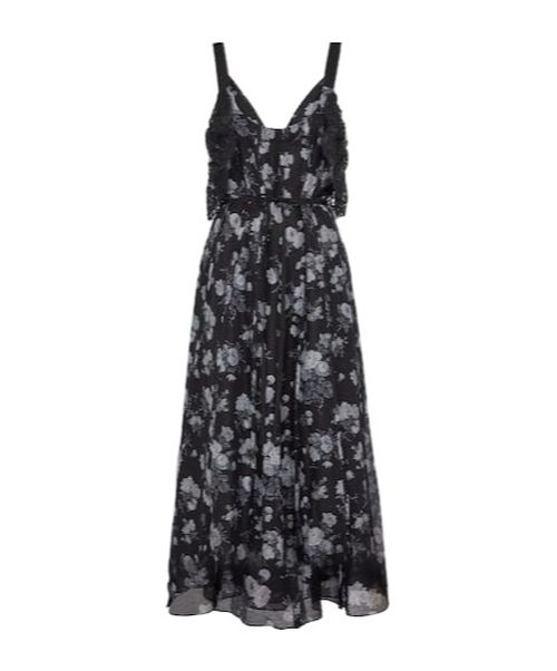 Talayah floral midi dress