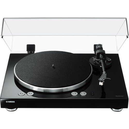 MusicCast WiFi Music Streaming Turntable - Piano Black