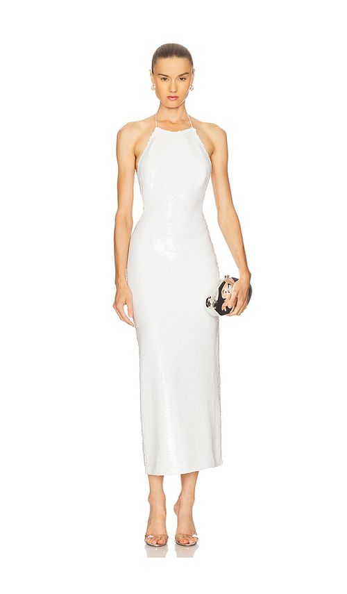 The New Arrivals by Ilkyaz Ozel ROBE CINDY en White.  38/6. Also en 34/2, 36/4