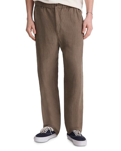 Regular Fit Linen Pants