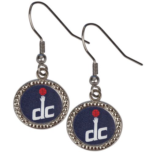 Women's Washington Wizards Round Dangle Earrings