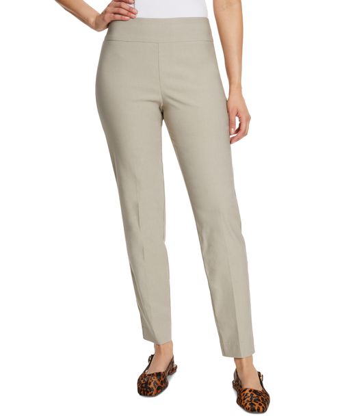 Women's Tummy-Control Pull-On Slim Trousers, Regular, Short & Long - Warm Harvest