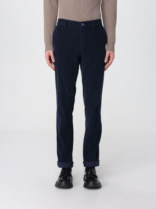 Pants Men color Blue