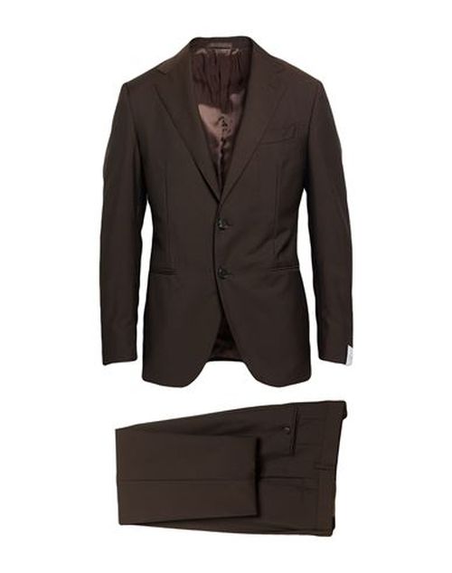 Man Suit Dark brown Size 42 Wool, Mohair wool