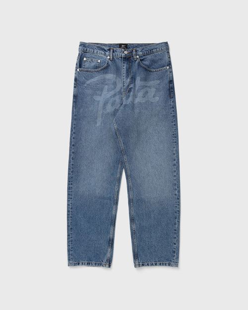 Laserprint Whiskers Denim Pants