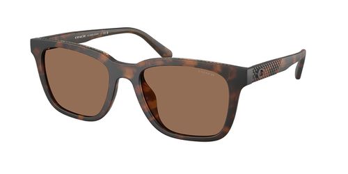 Coach HC8426U CAD81 512073 Men's Sunglasses Tortoiseshell Size 54