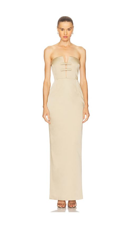 The New Arrivals by Ilkyaz Ozel Noa Maxi Dress in Ivory. 34/2. Also /4, 38/6
