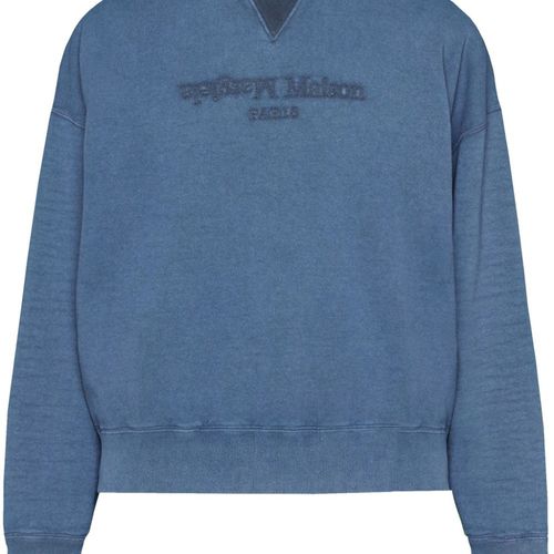 Maison Margiela | Reverse cotton sweatshirt - Blue | Realry