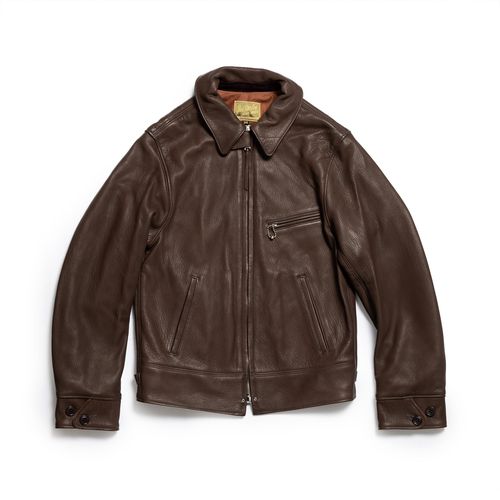 30s Sports Jacket / Freeman Deerskin Brown
