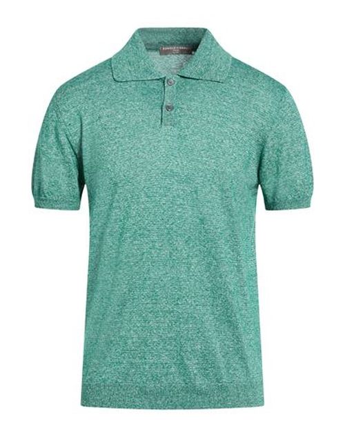 Man Sweater Green Size L Linen, Cotton