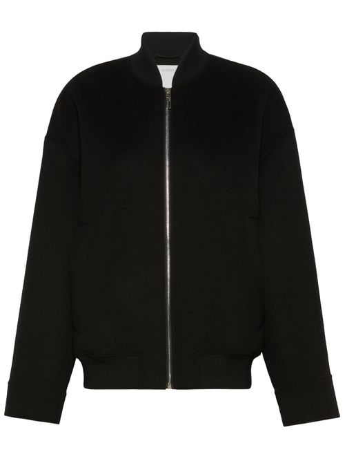 Black Mock Collar Jacket