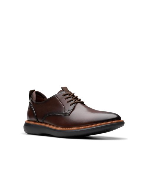 clarks collection men's brantin plain toe dress casual shoes Lord Barrington Dresser Snow main image 1