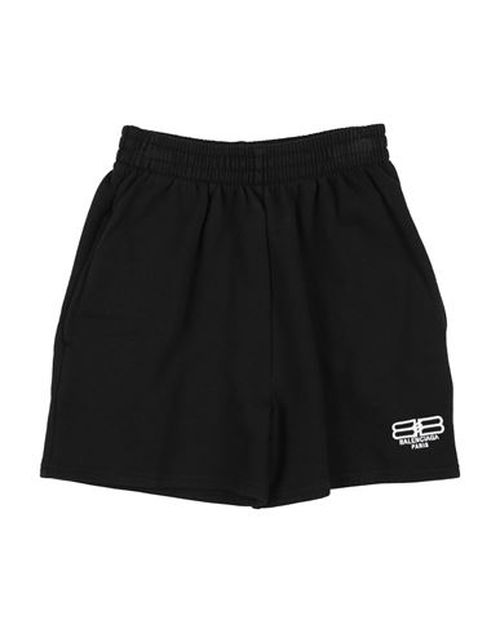 Kid Boy Shorts & Bermuda Shorts Black Size 10 Cotton, Polyester
