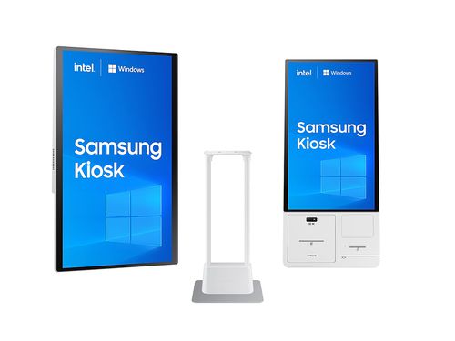Windows Kiosk Touch Screen, Kiosk Connection Box and Stand for 24in Kiosk Bundle