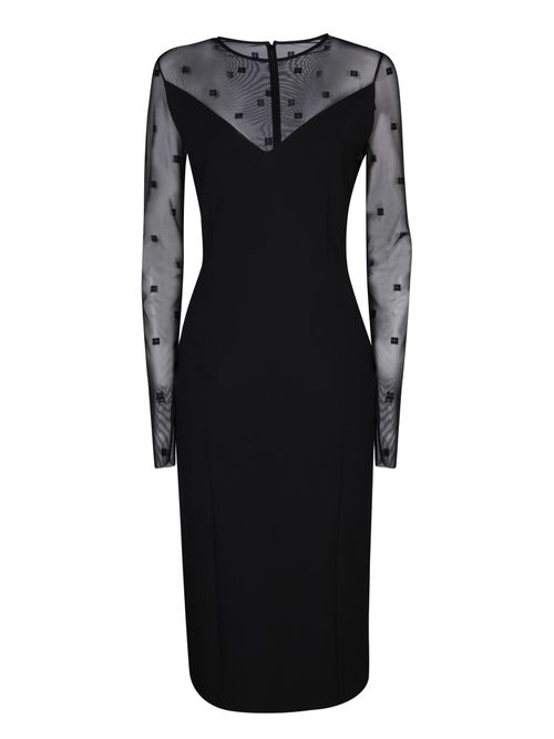 4g Details Black Dress