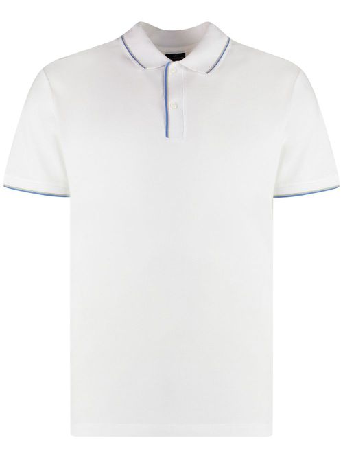 Cotton polo shirt - White