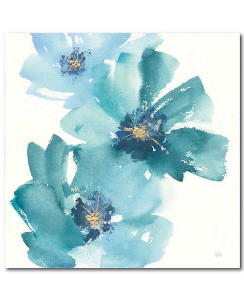 Wall Decor Teal Cosmos IV by