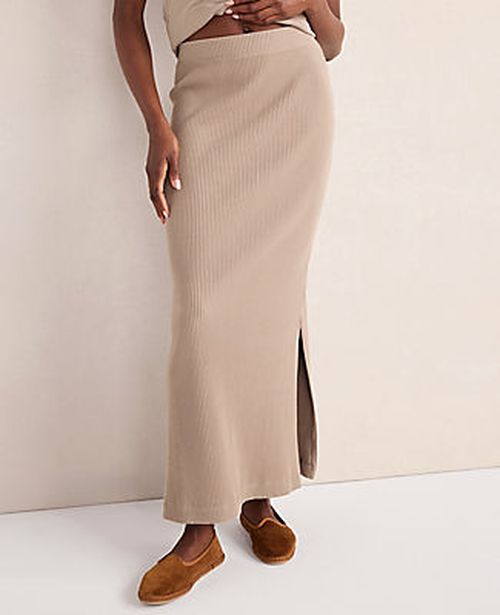 Ann Taylor Haven Well Within Ottoman Rib Pencil Skirt