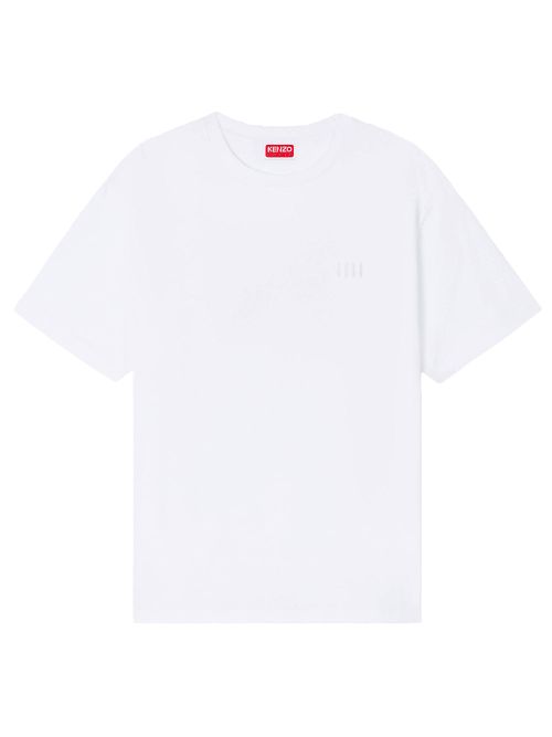 `Boke Flower 2.0` Embroidered Oversized Cotton T-Shirt