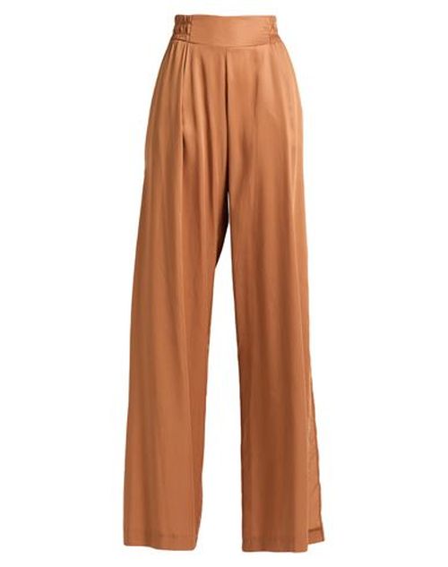 Woman Pants Camel Size 8 Lyocell