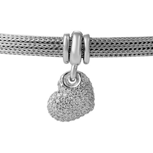 Orphelia 'Coeur' WoMens 925 Sterling Silver Bracelet - ZA-7401 - One Size