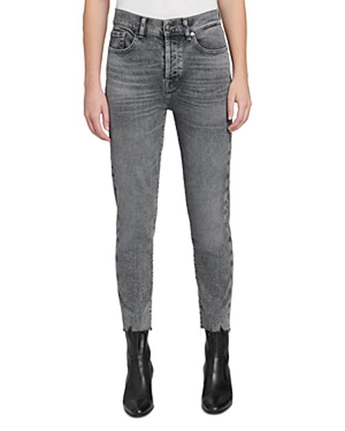 Josefina Mid Rise Slim Jeans in Worn Out