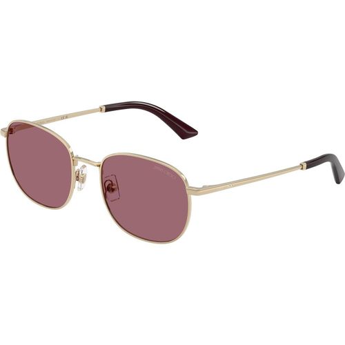 Jimmy Choo Donna Jimmy Choo JC4025B 30061A Occhiali da sole Metallo Oro Viola Pantos Normale