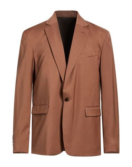 Man Blazer Brown Size 42 Virgin Wool