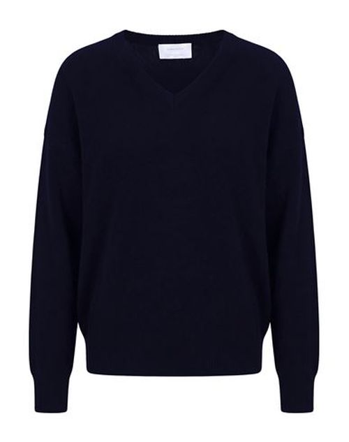 Collezione N_01 Woman Sweater Midnight blue Size L Cashmere