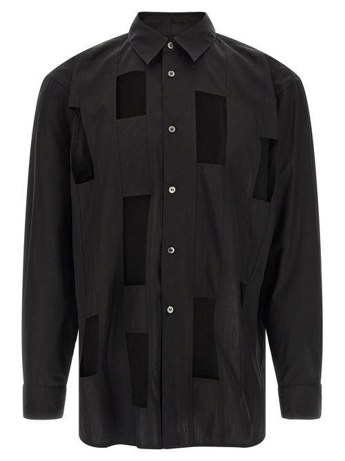 Geometric Cut-out Shirt