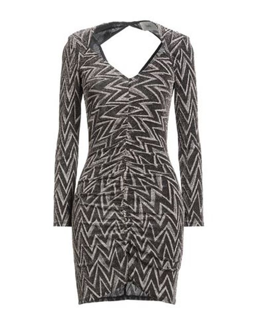 Woman Mini dress Black Size 3 Polyamide, Polyester, Elastane