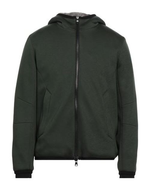 Man Jacket Dark green Size L Viscose