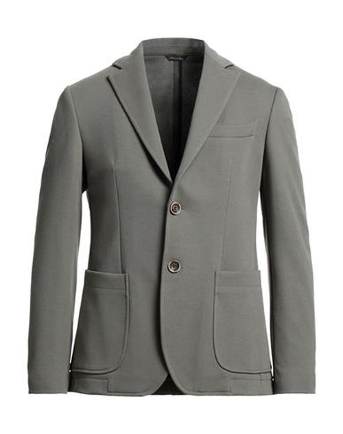 Man Blazer Khaki Size 40 Cotton, Polyester, Elastane