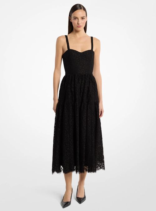 Floral Lace Sweetheart Dress