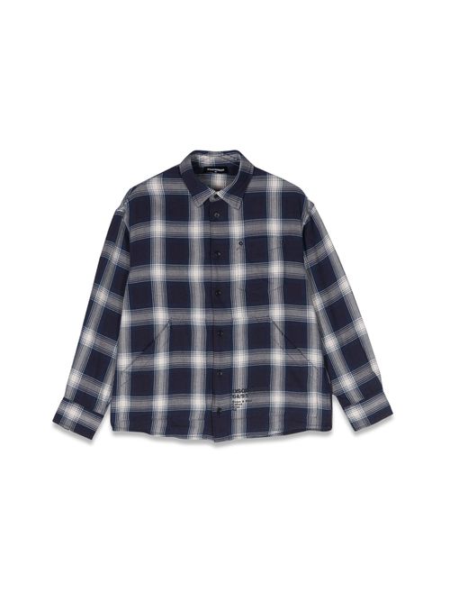 Over checked shirt