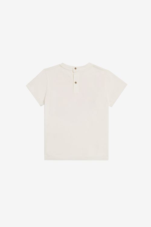 T-shirt With Monogram Rc Embroidery